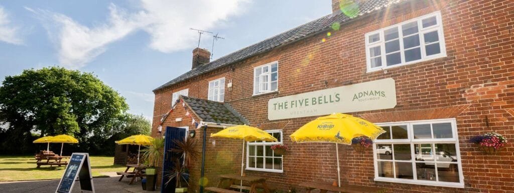 The Five Bells Pub in Wrentham